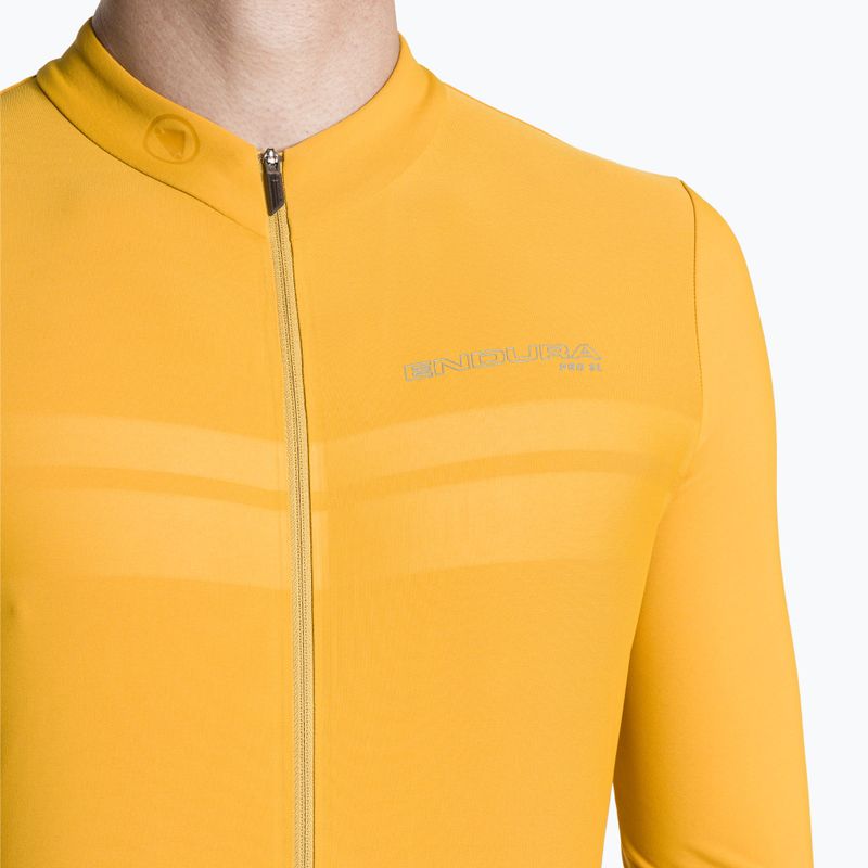 Чоловічий велосипедний лонгслів Endura Pro SL II L/S гірчичний 6