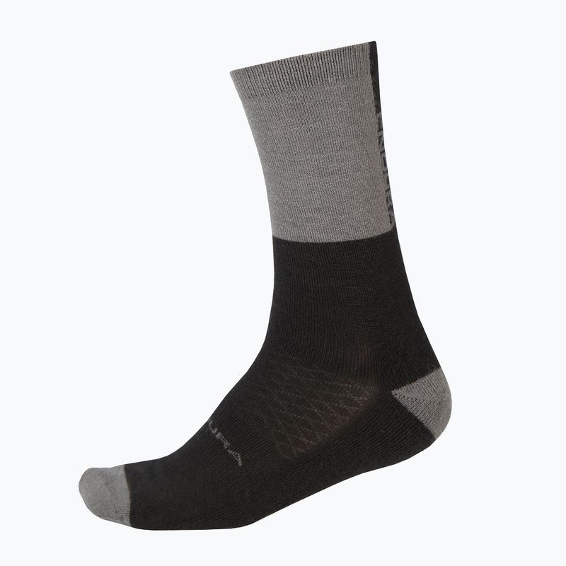 Шкарпетки велосипедні Endura Baa Baa Merino Winter black