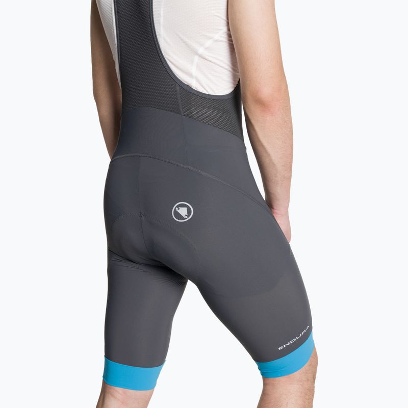 Чоловічі велосипедні шорти Endura Xtract Lite Bibshort hi-biz сині 4