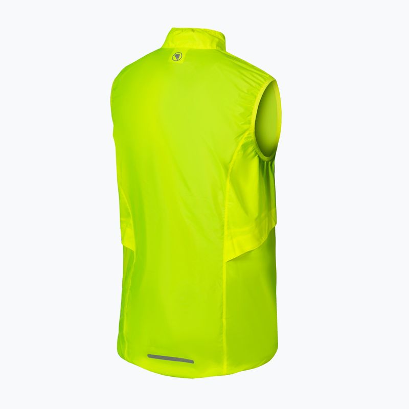 Жилет велосипедний чоловічий Endura Pakagilet hi-viz yellow 2