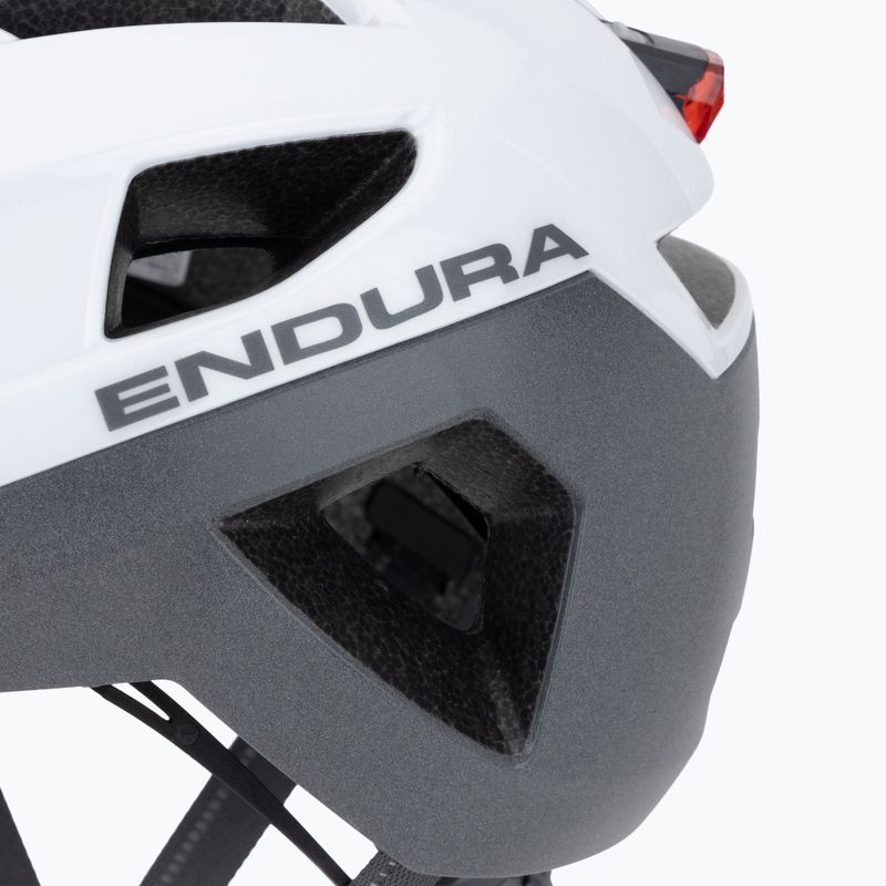 Шолом велосипедний Endura Urban Luminite white 7