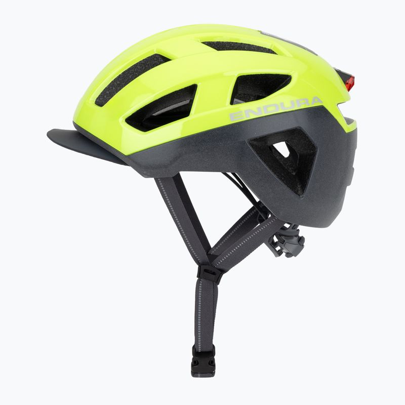 Шолом велосипедний Endura Urban Luminite hi-viz yellow 3