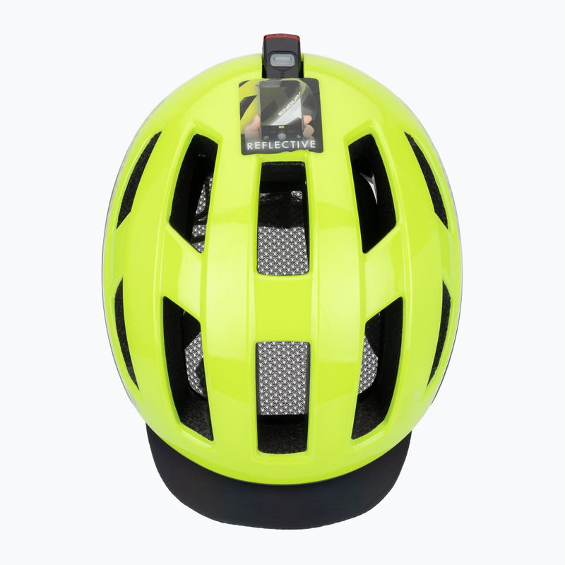 Шолом велосипедний Endura Urban Luminite hi-viz yellow 6