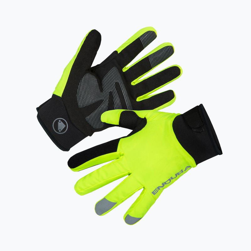 Рукавички велосипедні чоловічі Endura Strike bright yellow 2
