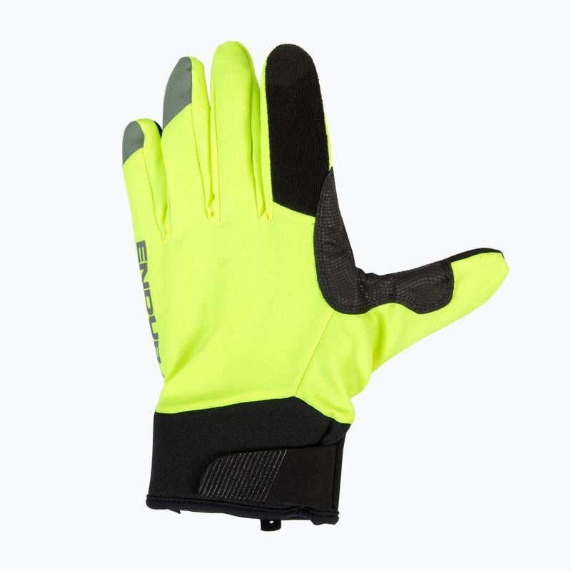 Рукавички велосипедні чоловічі Endura Strike bright yellow 3
