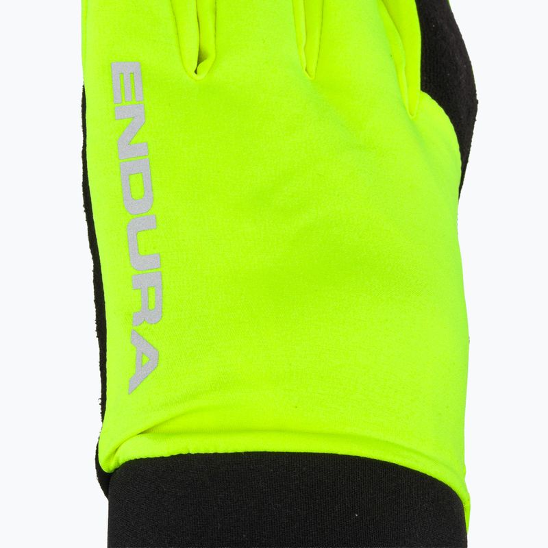 Рукавички велосипедні чоловічі Endura Strike bright yellow 4