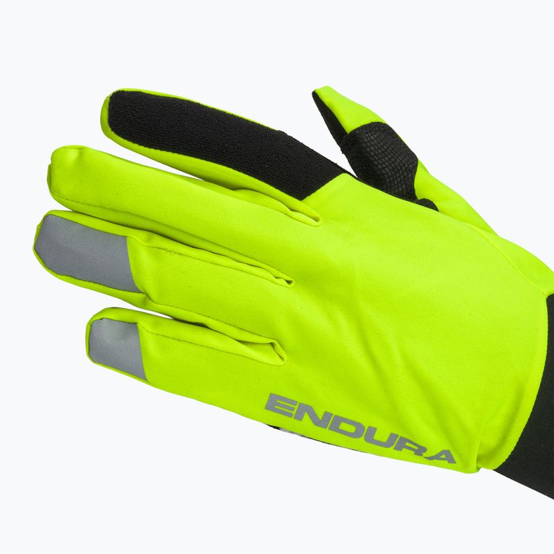 Рукавички велосипедні чоловічі Endura Strike bright yellow 5