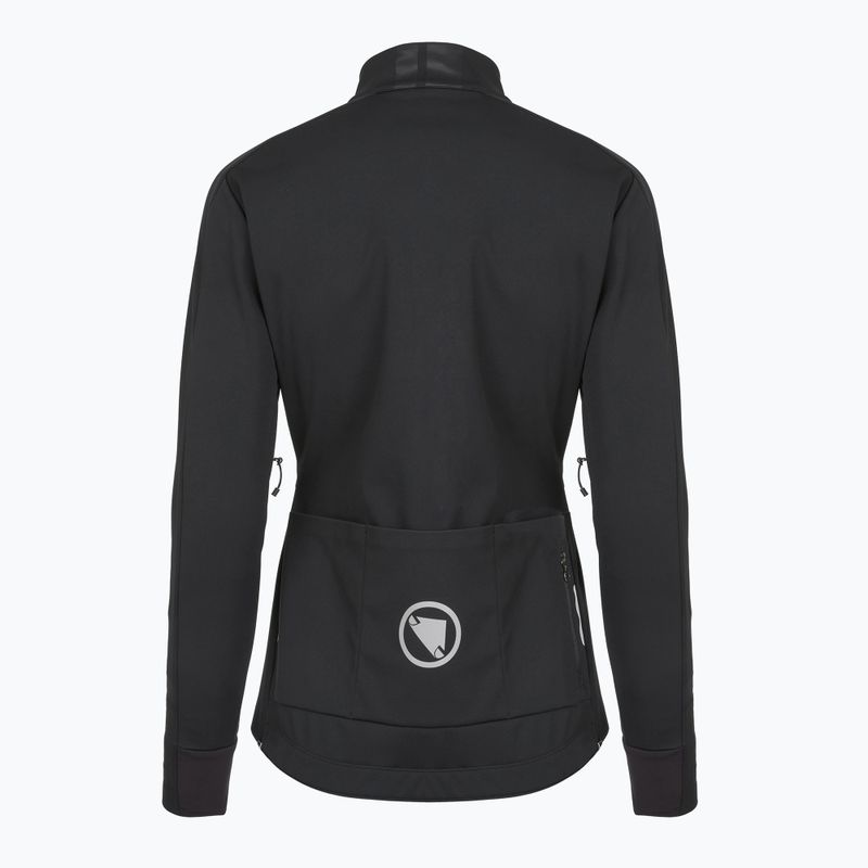 Куртка велосипедна жіноча Endura Windchill II black 2