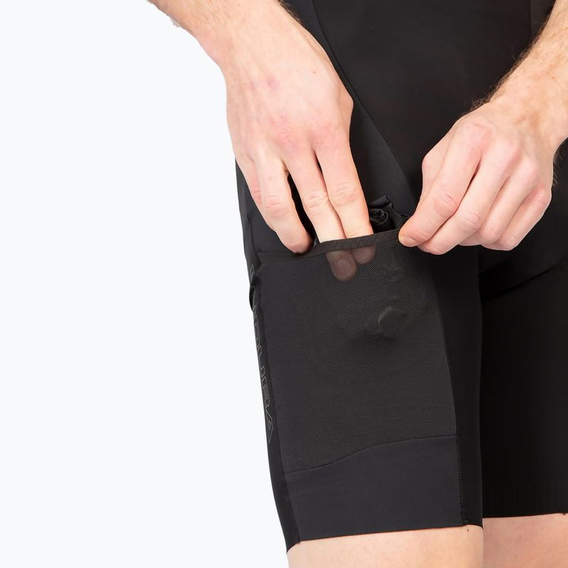 Чоловічі труси Endura GV500 Reiver Bibshort чорні 7