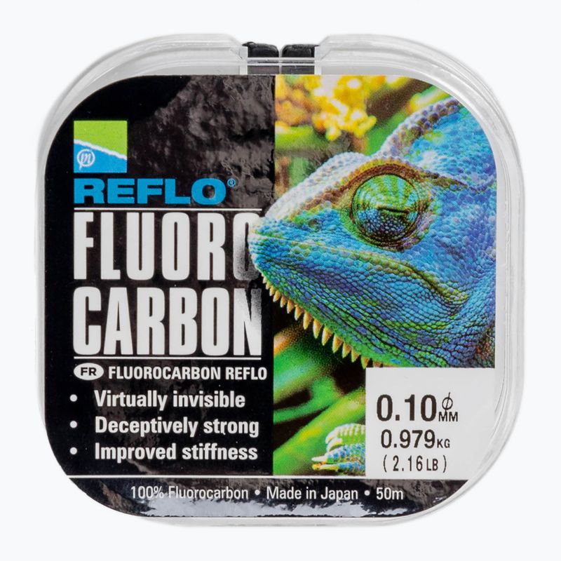 Волосінь Fluorocarbon Preston Innovations Reflo Power прозора PFL/10
