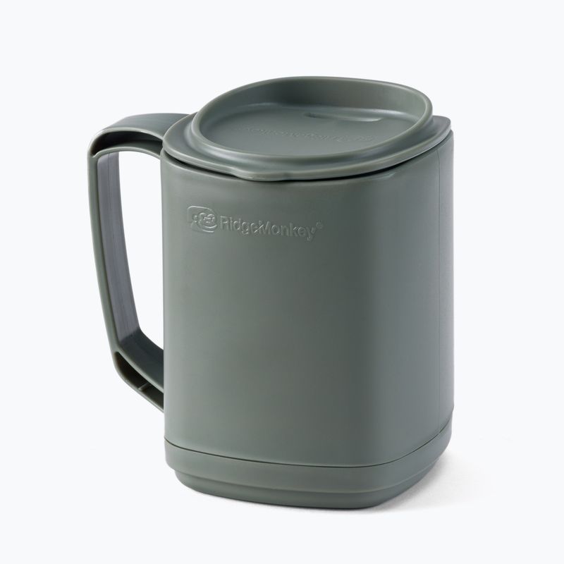 Кружка RidgeMonkey ThermoMug Gunmetal зелена RM115