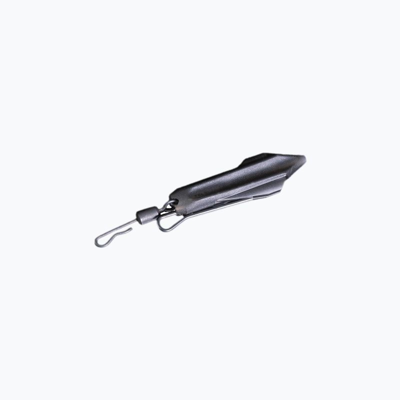 Кліпса коропова Ridge Monkey Connexion Uni Lead Clip Silt 5 шт. чорна RMT103