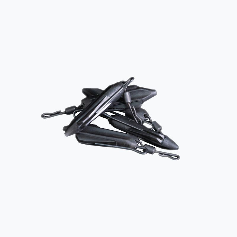 Кліпса коропова Ridge Monkey Connexion Uni Lead Clip Silt 5 шт. чорна RMT103 2