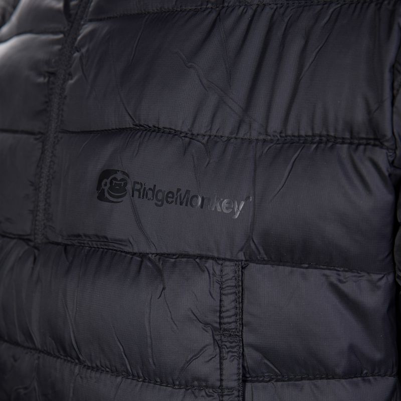 Куртка для риболовлі чоловіча RidgeMonkey Apearel K2Xp Compact Coat чорна RM559 3