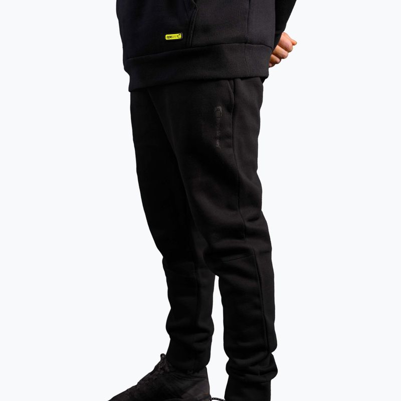 Штани для риболовлі RidgeMonkey Apearel Heavyweight Joggers чорні RM641