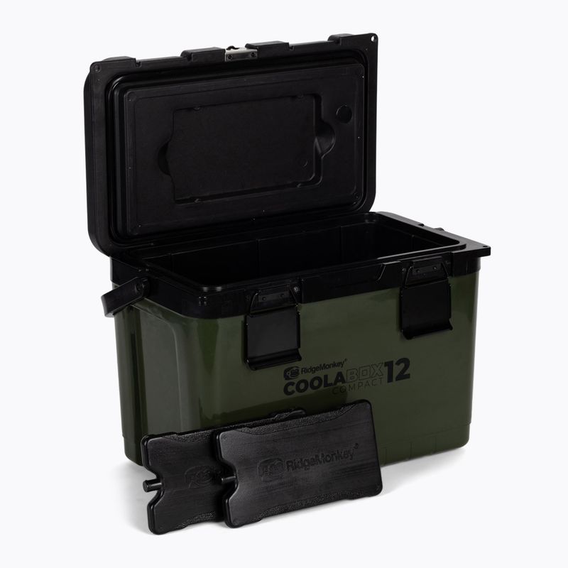 Холодильник RidgeMonkey CoolaBox Compact зелений RM CLB 12 2