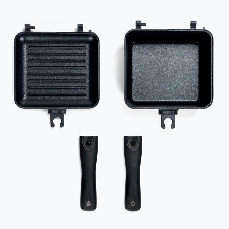 Набір RidgeMonkey Connect Mini Pan & Griddle чорний MMP PG 3