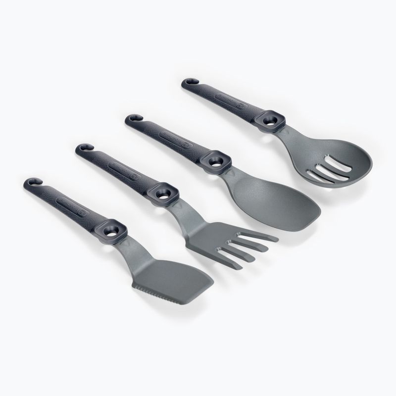 Кухонний набір RidgeMonkey Q-Lock Utensil сірий QLU SET
