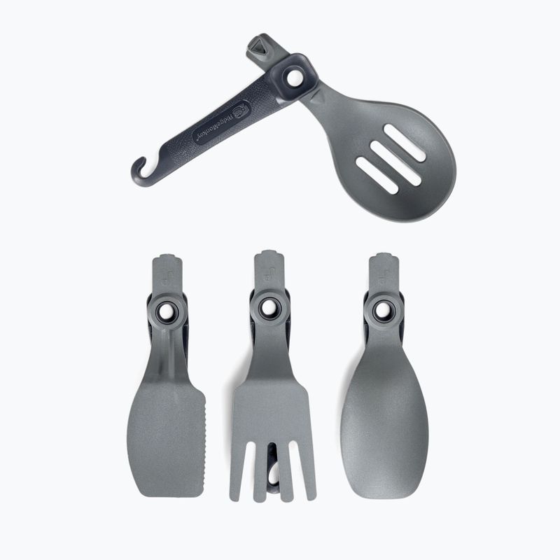 Кухонний набір RidgeMonkey Q-Lock Utensil сірий QLU SET 3
