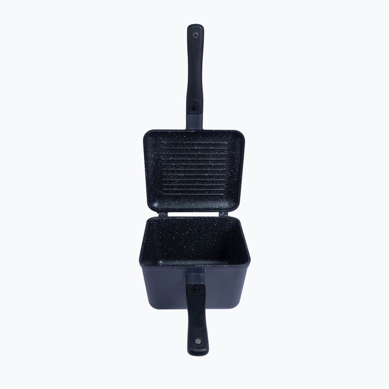 Набір продуктів RidgeMonkey Connect Deep Pan and Griddle Granite Edition Rondel зі сковорідкою чорний RM779 7