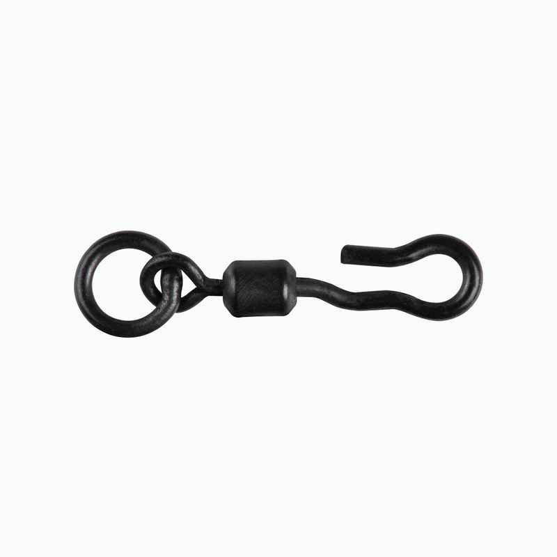 Вертлюги коропові Fox International Edges Kwik Change Hook Swivels чорні CAC702 3