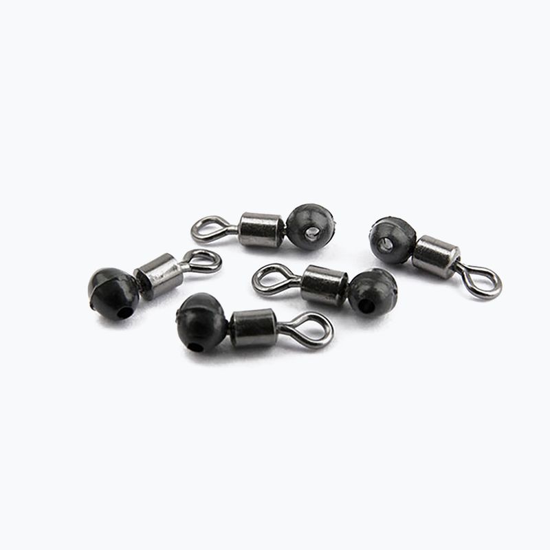 Рибальські з'єднувачі Matrix Bead Swivels 10 шт. чорні GAC375 2