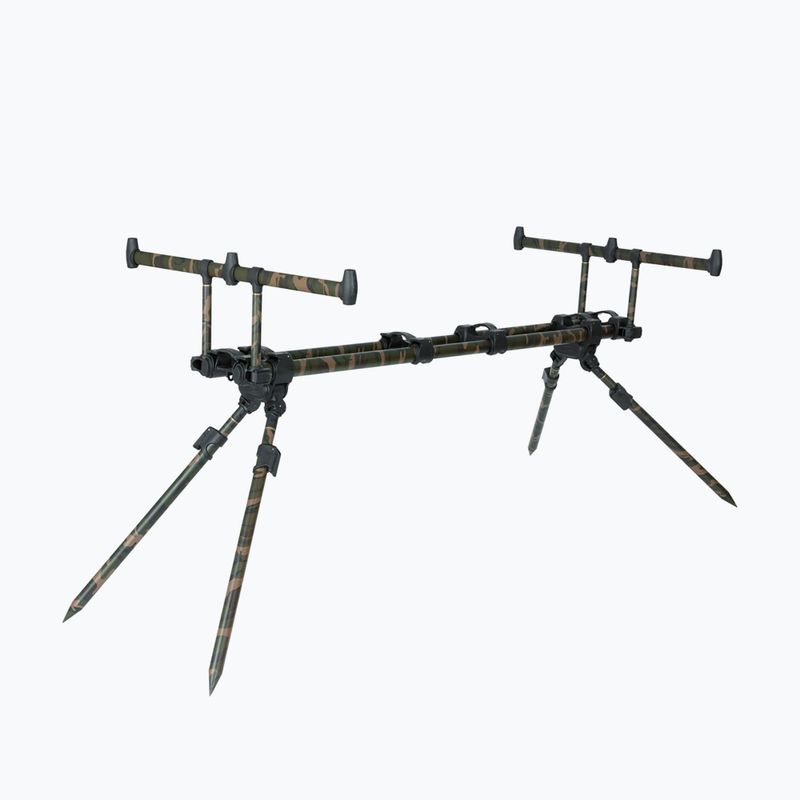 Стійка для 3-х вудок Fox International Ranger MK2 CAMO Pod коричнево-чорна CRP039