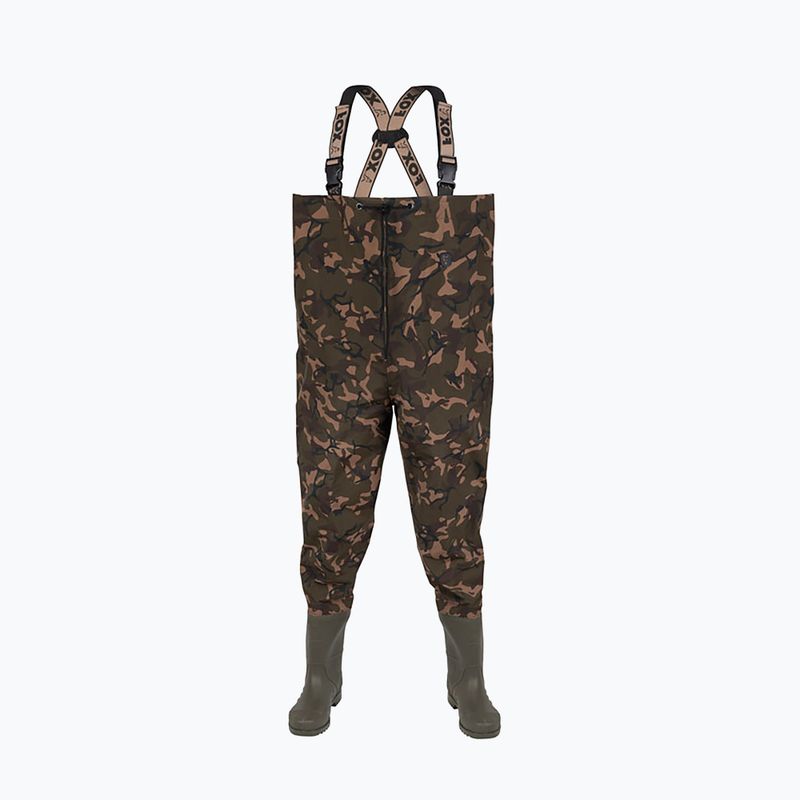 Вейдерси для риболовлі Fox International Camo LW Waders зелені CFW115