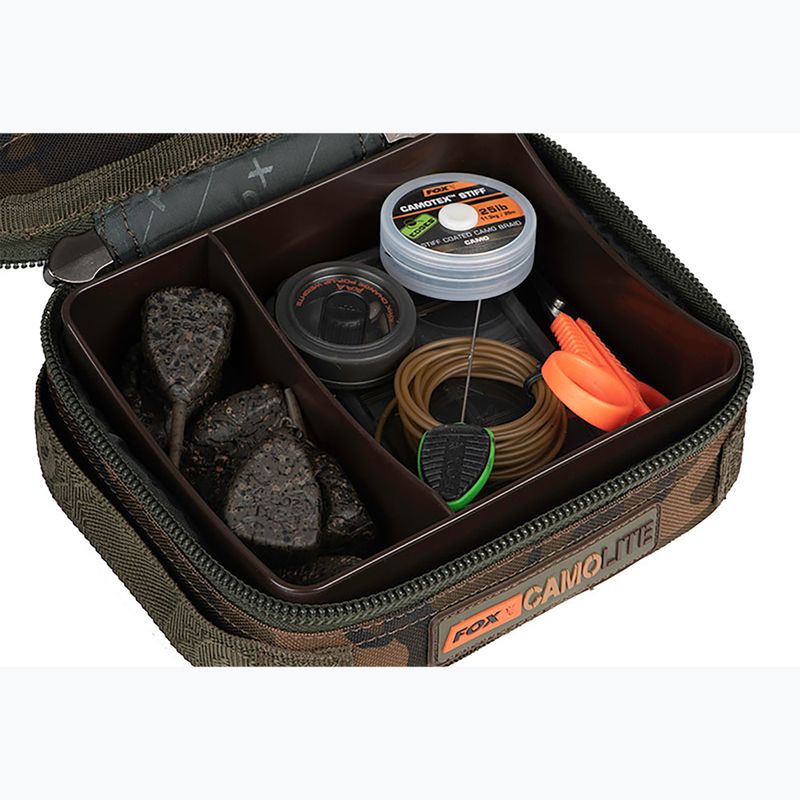 Сумка карпова Fox International Camolite Rigid Lead & Bits Compact camo 4
