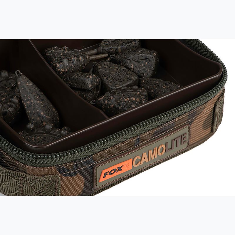 Сумка карпова Fox International Camolite Rigid Lead & Bits Compact camo 6