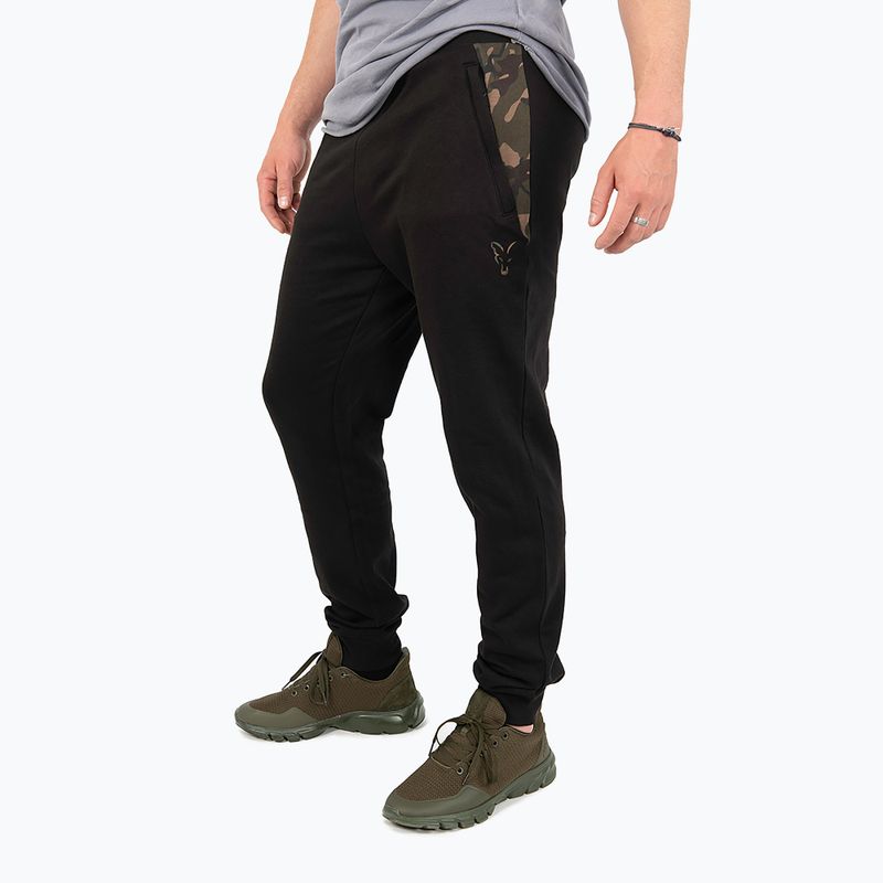 Штани для риболовлі Fox International Fox LW Jogger чорні CFX140