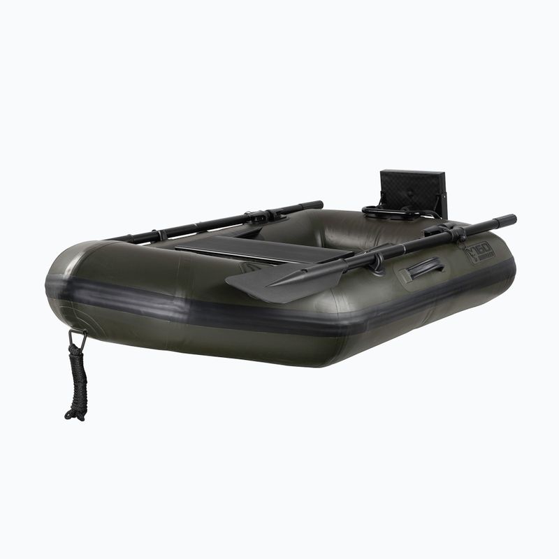 Човен надувний для риболовлі Fox International 160 Green Boat with Air Deck зелений CIB039