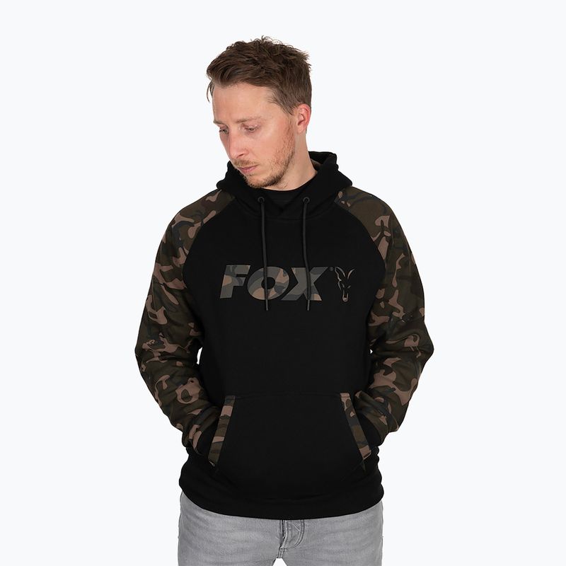 Кофта Fox International Raglan Hoody black/camo