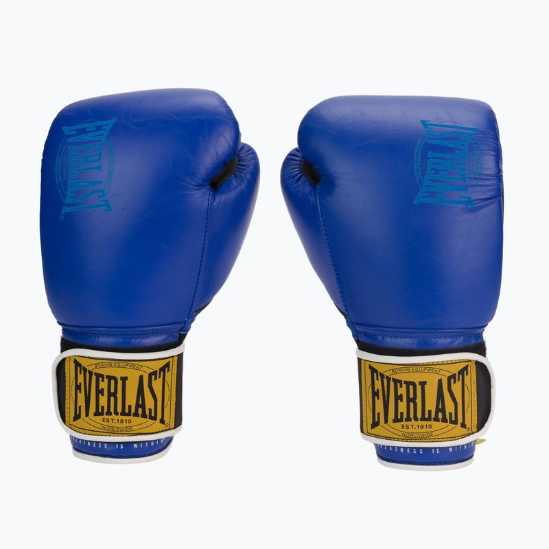 Рукавиці воксерські EVERLAST 1910 Classic сині EV1910