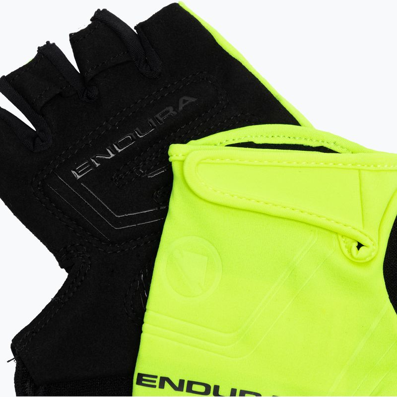 Чоловічі велосипедні рукавички Endura Xtract hi-viz жовті 4