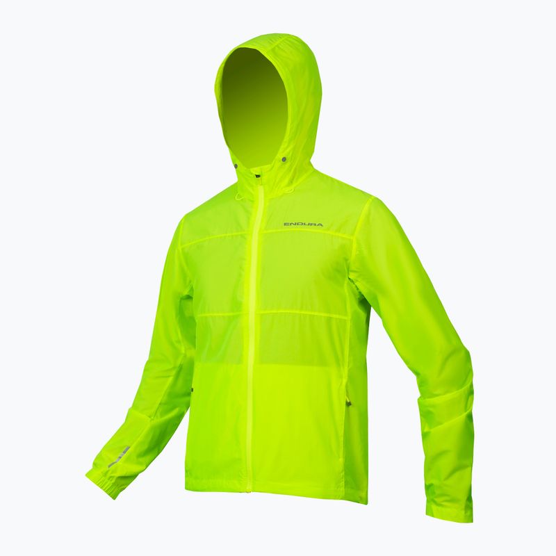 Куртка велосипедна чоловіча Endura Hummvee Windshell hi-viz yellow 3