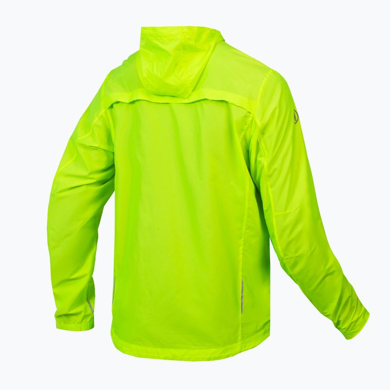 Куртка велосипедна чоловіча Endura Hummvee Windshell hi-viz yellow 4