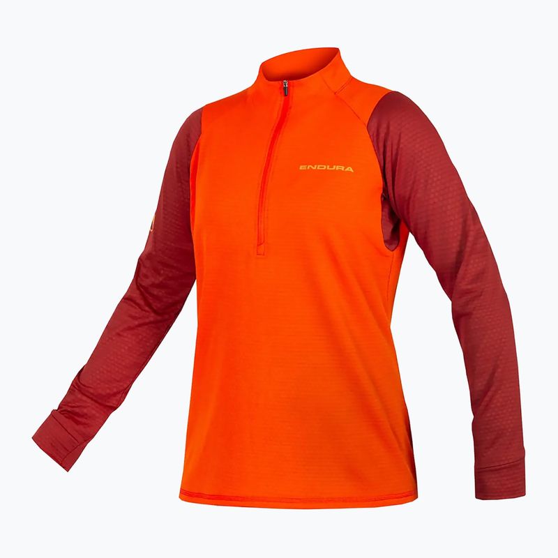 Жіночий велосипедний лонгслів Endura Singletrack Fleece paprika