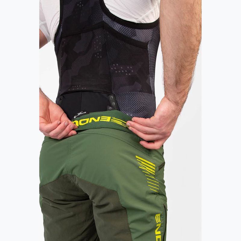 Чоловічі одноколійні труси Endura Singletrack Liner Bibshort чорні 7