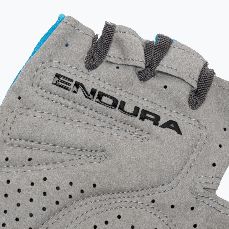 Чоловічі велосипедні рукавички Endura Xtract Lite hi-viz blue 4