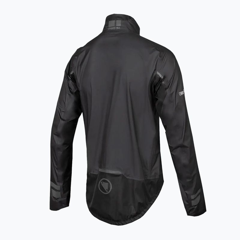 Чоловіча велосипедна куртка Endura Pro SL Waterproof чорна 2