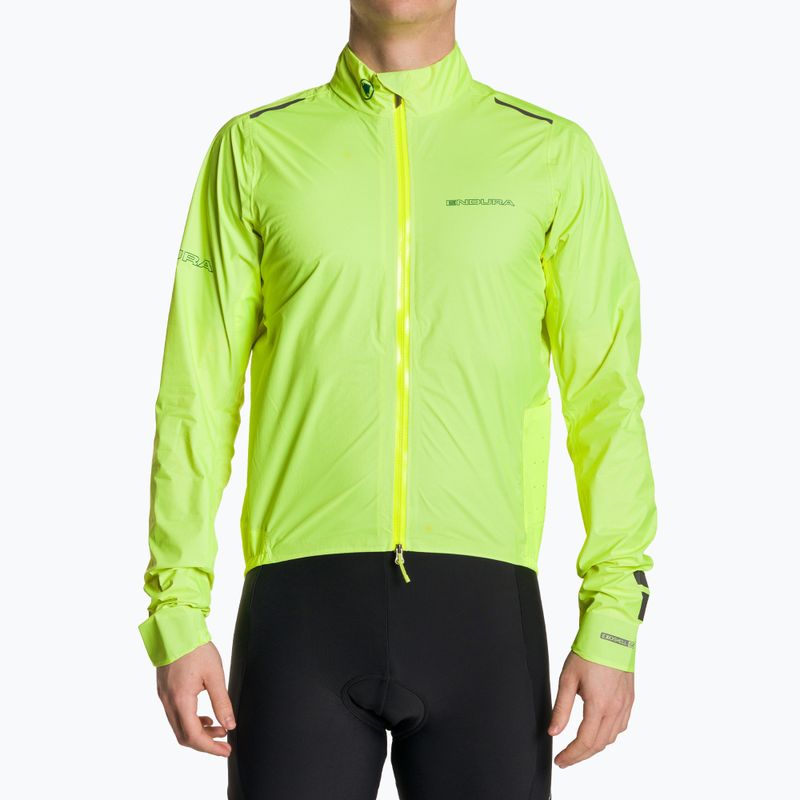 Чоловіча велосипедна куртка Endura Pro SL Waterproof hi-viz жовта