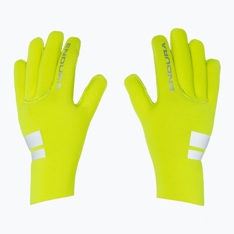 Рукавички велосипедні чоловічі Endura FS260-Pro Nemo Glove II hi-viz yellow 2