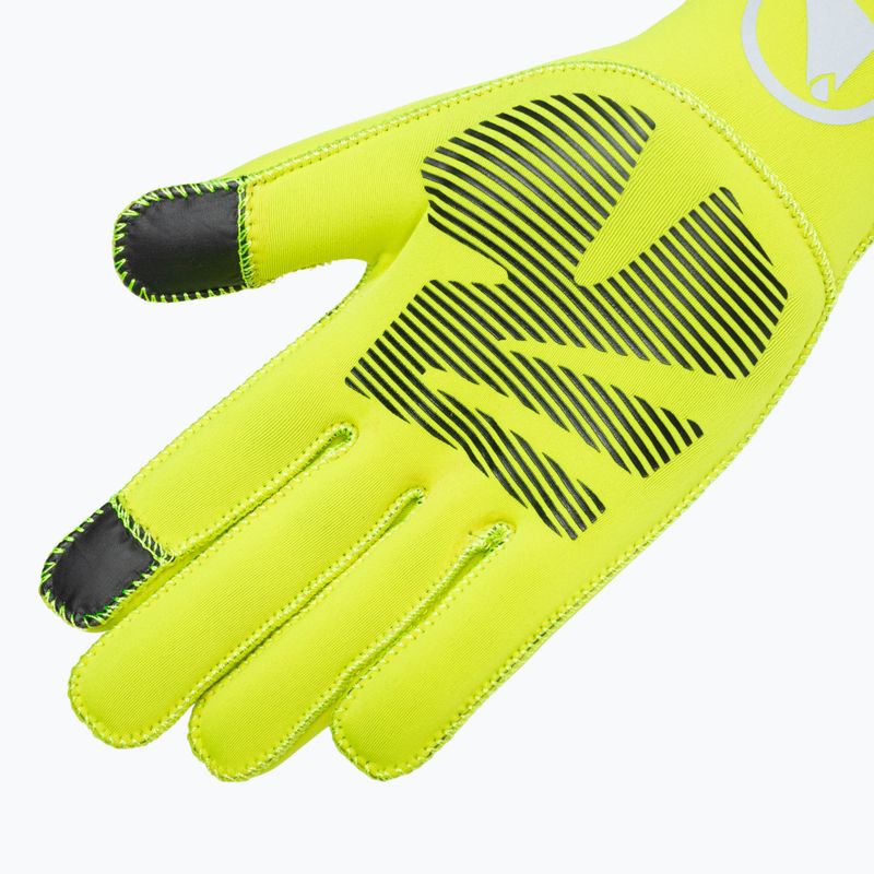 Рукавички велосипедні чоловічі Endura FS260-Pro Nemo Glove II hi-viz yellow 6
