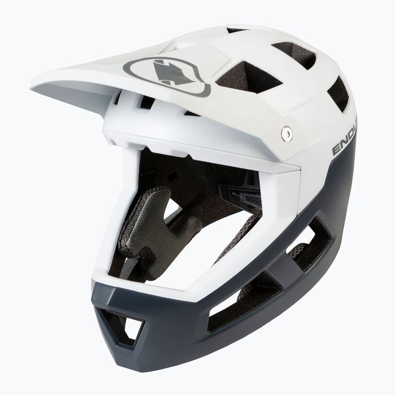 Шолом велосипедний Endura Singletrack Full Face white