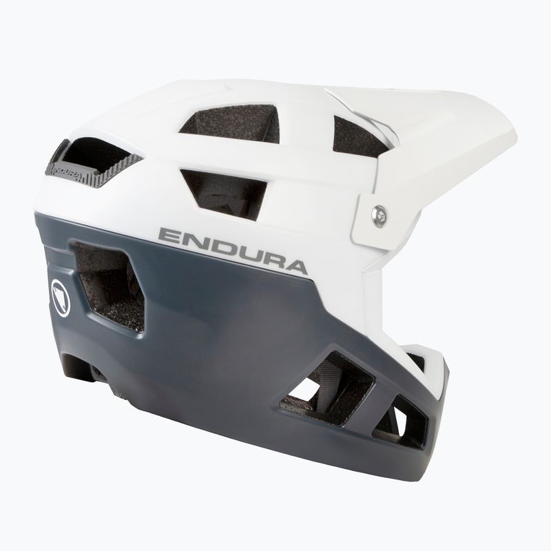 Шолом велосипедний Endura Singletrack Full Face white 2
