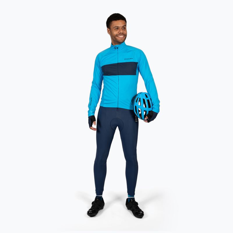 Штани велосипедні чоловічі Endura FS260-Pro Thermo Bibtights II ink blue 3