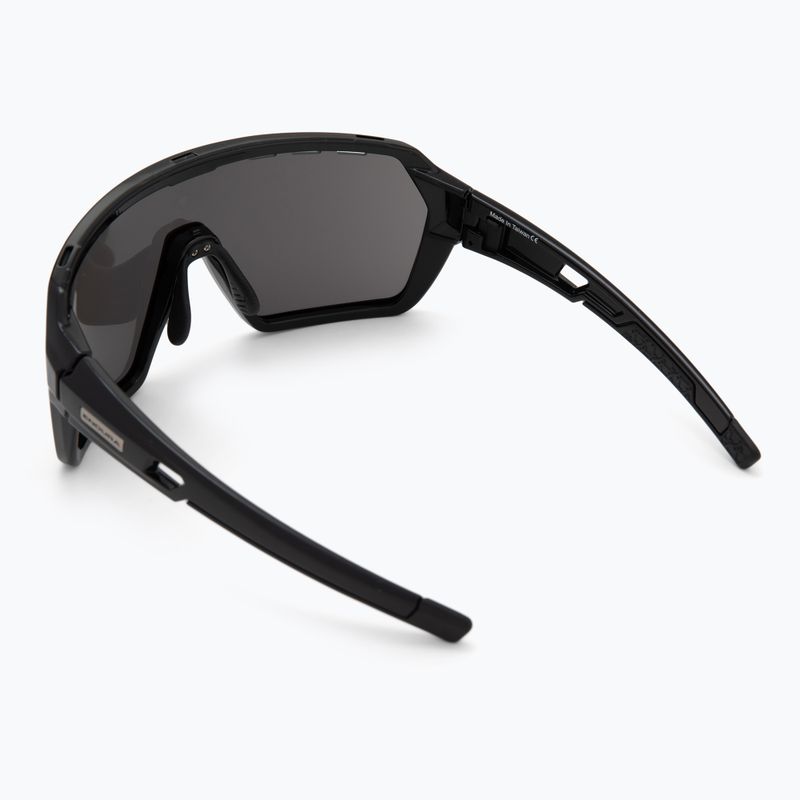 Окуляри сонцезахисні Endura Singletrack black/platinum revo smoke/clear silver flash mirror 3