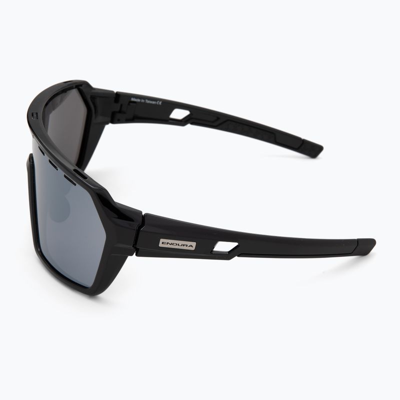 Окуляри сонцезахисні Endura Singletrack black/platinum revo smoke/clear silver flash mirror 5