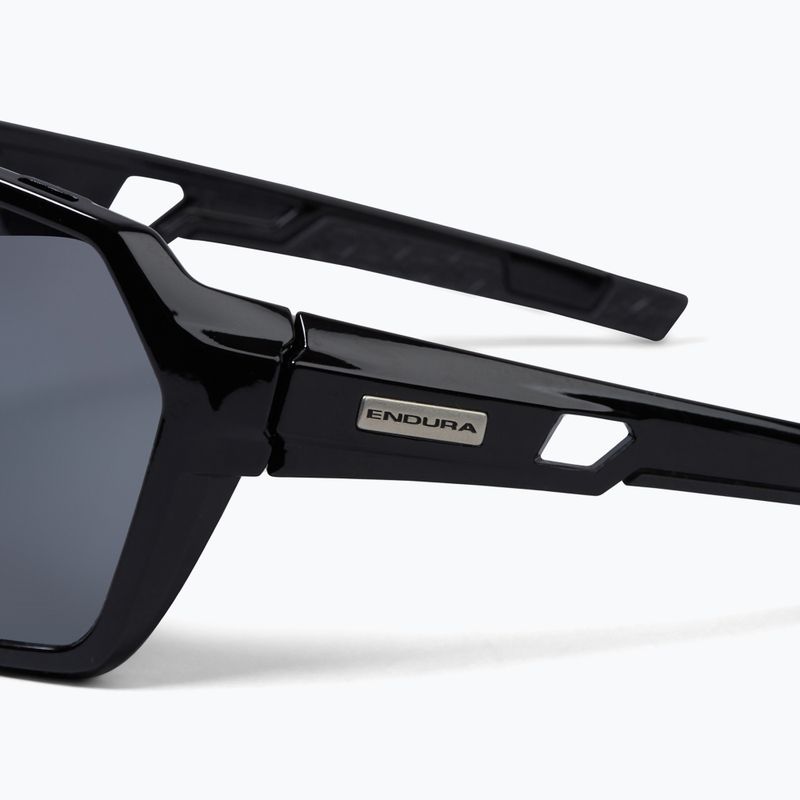 Окуляри сонцезахисні Endura Singletrack black/platinum revo smoke/clear silver flash mirror 4